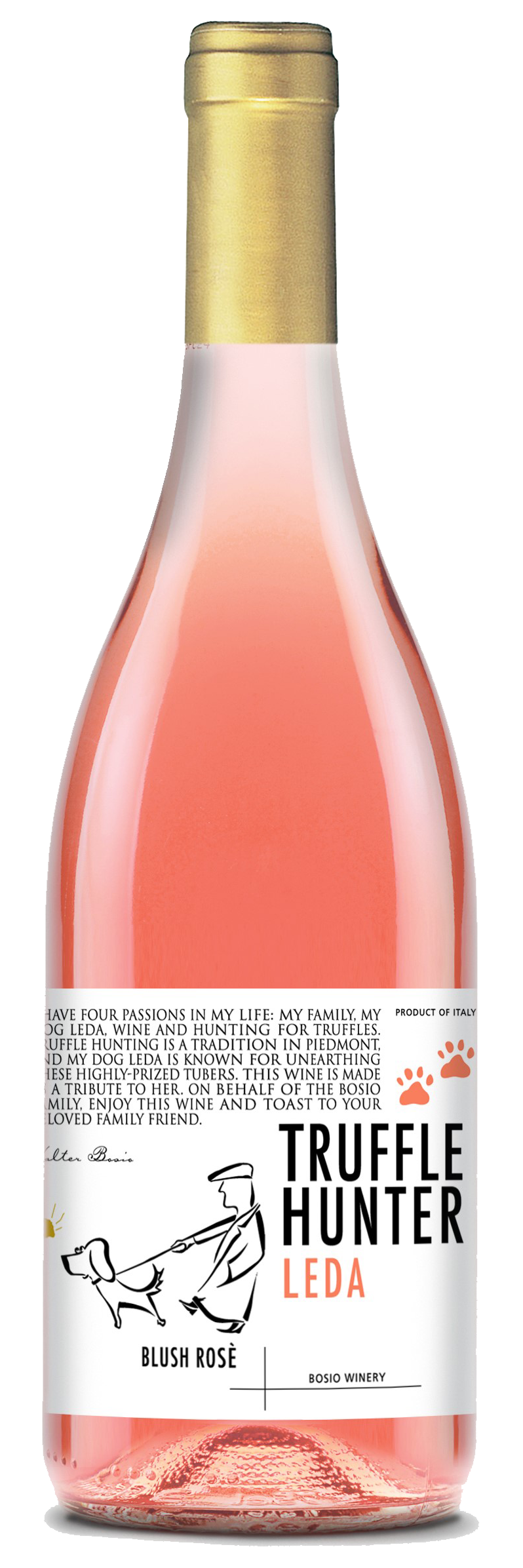 Blush Rosè - Vino Truffle hunter Leda