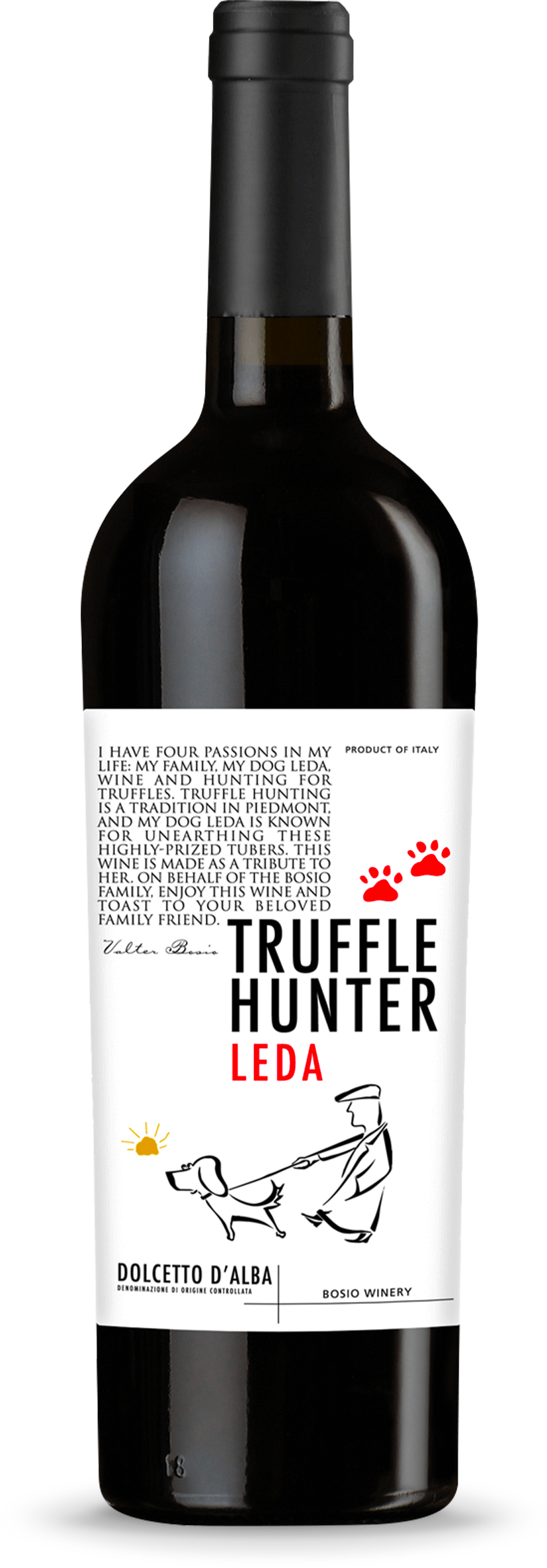 Dolcetto d'Alba DOC Vino Truffle Hunter Leda