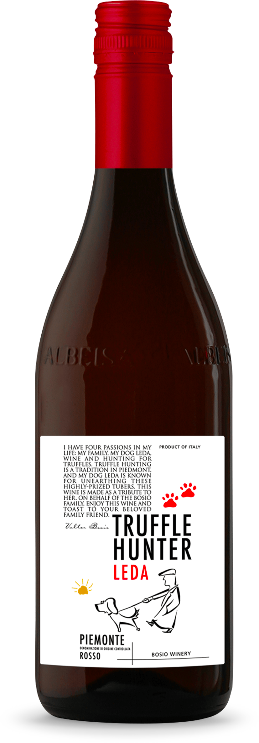 Piemonte Rosso DOC Vino Truffle Hunter Leda